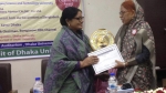 “দ্য ইন্টারন্যাশনাল ক্রিয়েটিভ আর্টস এওয়ার্ড ” পেলেন দিলারা আখতার
